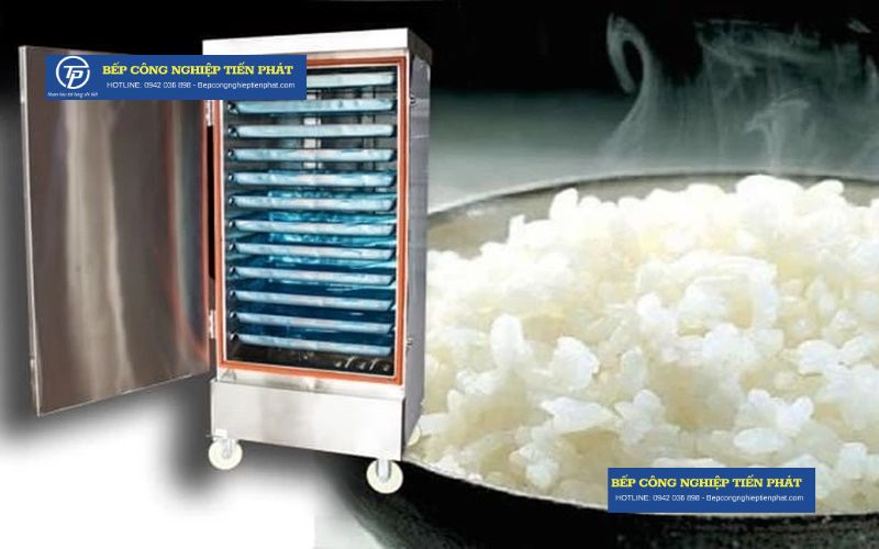 Tủ nấu cơm công nghiệp ngày nay đã trở nên phổ biến