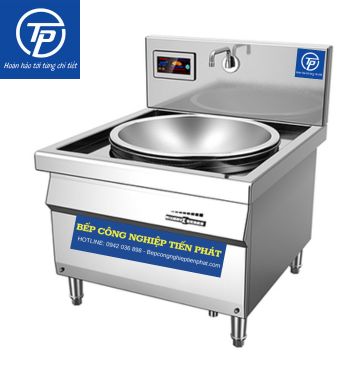 Bếp từ công nghiệp đơn 8kw liền chảo