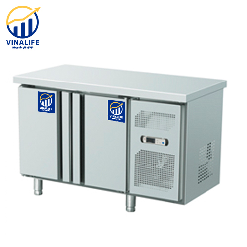 Bàn Lạnh Berjayra Cánh Inox 1m2