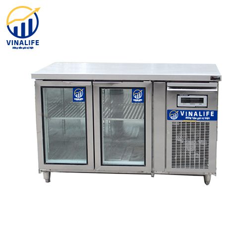 Bàn Lạnh Berjayra Cánh Inox 1m2