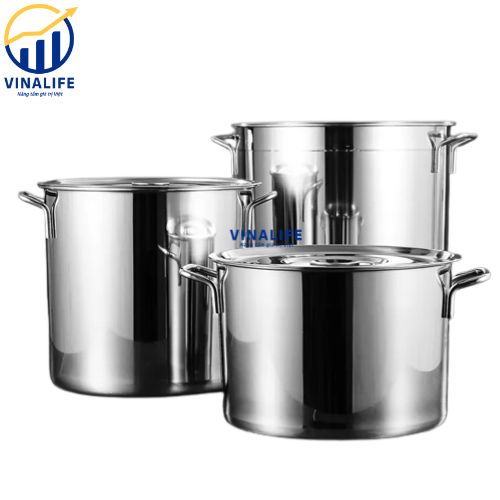 Nồi Inox Bếp Từ Công Nghiệp