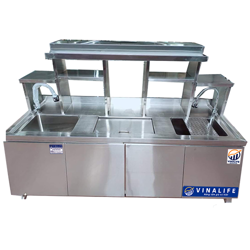 Quầy Pha Chế Inox 2.4m