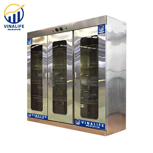 Tủ sấy bát công nghiệp 1800L 2 lớp quạt gió