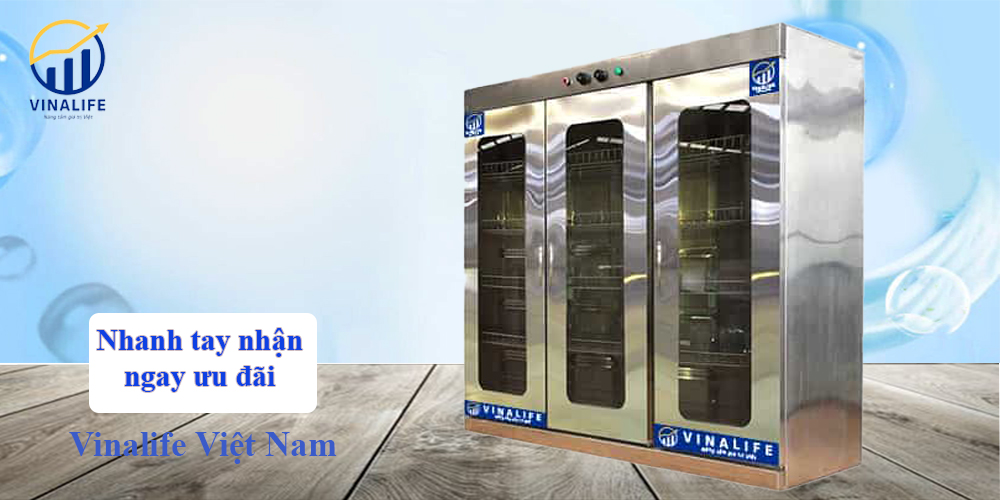 Tủ Sấy Bát Công Nghiệp 1800L 2 Lớp Bóng Sấy