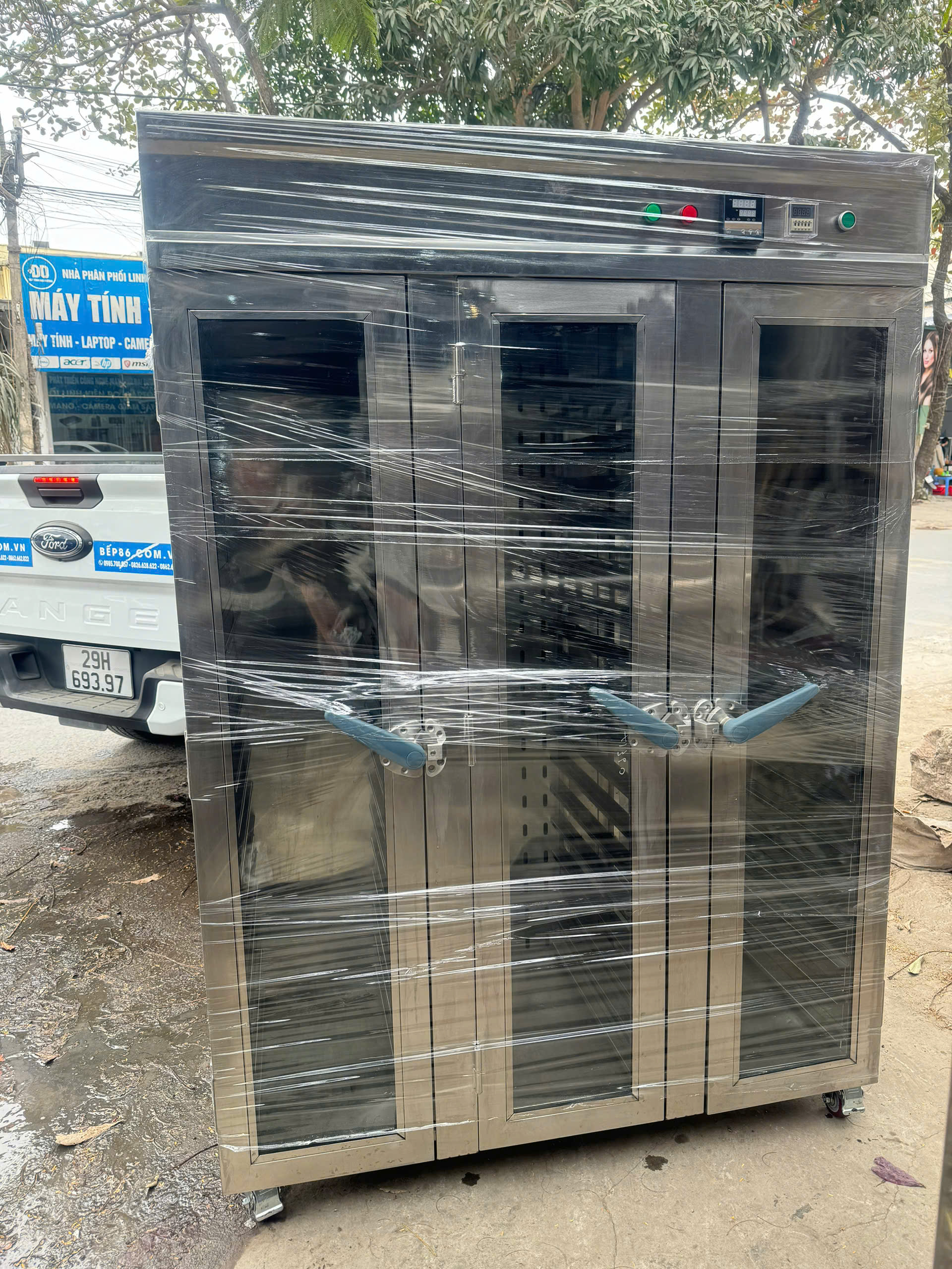 Tủ Sấy Bát Công Nghiệp 3 Cánh 1 Lớp