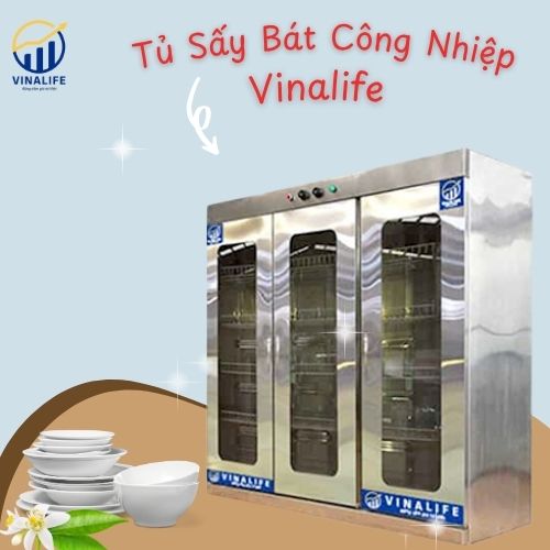 Tủ Sấy Bát Công Nghiệp 1800L 2 Lớp Bóng Sấy