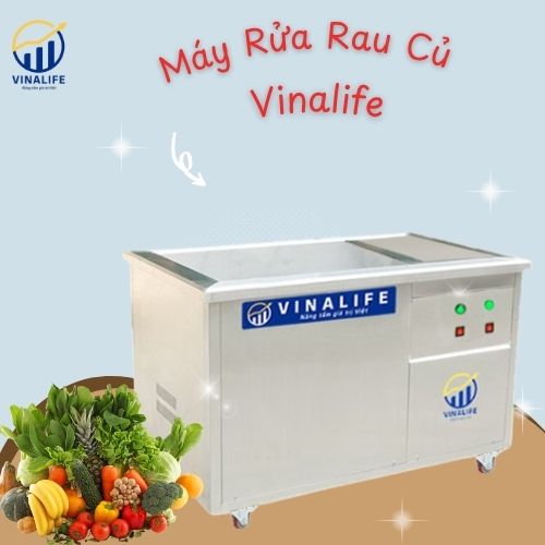 Máy Rửa Rau Củ Công Nghiệp 1.2m